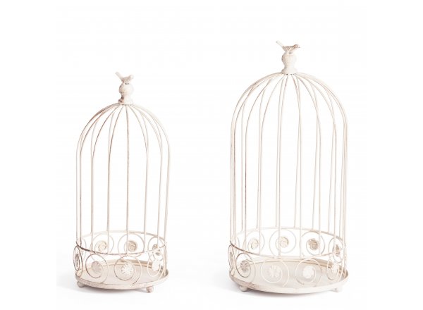 Цветочница Secret de Maison Селл/Cell (мод.PL08-10003) металл, 25х52см/20х45см, античный белый